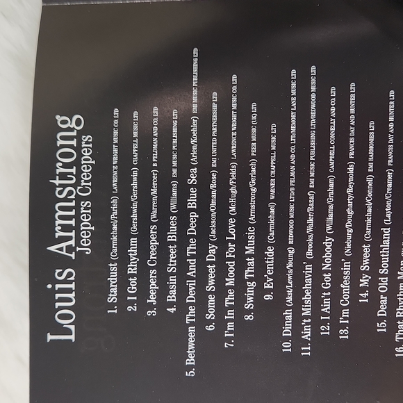 Louis Armstrong Jeepers Creepers CD Jazz - Picture 10 of 14
